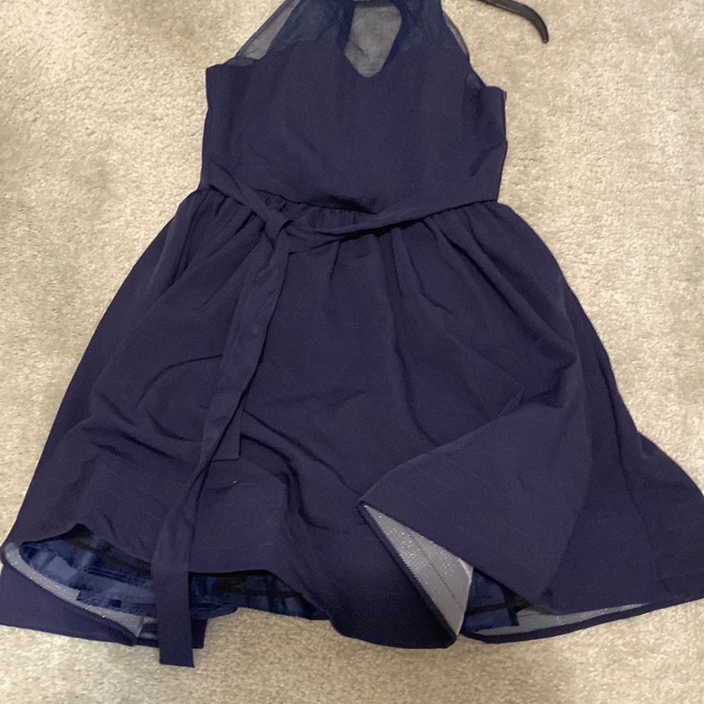 Navy blue dress with no tag